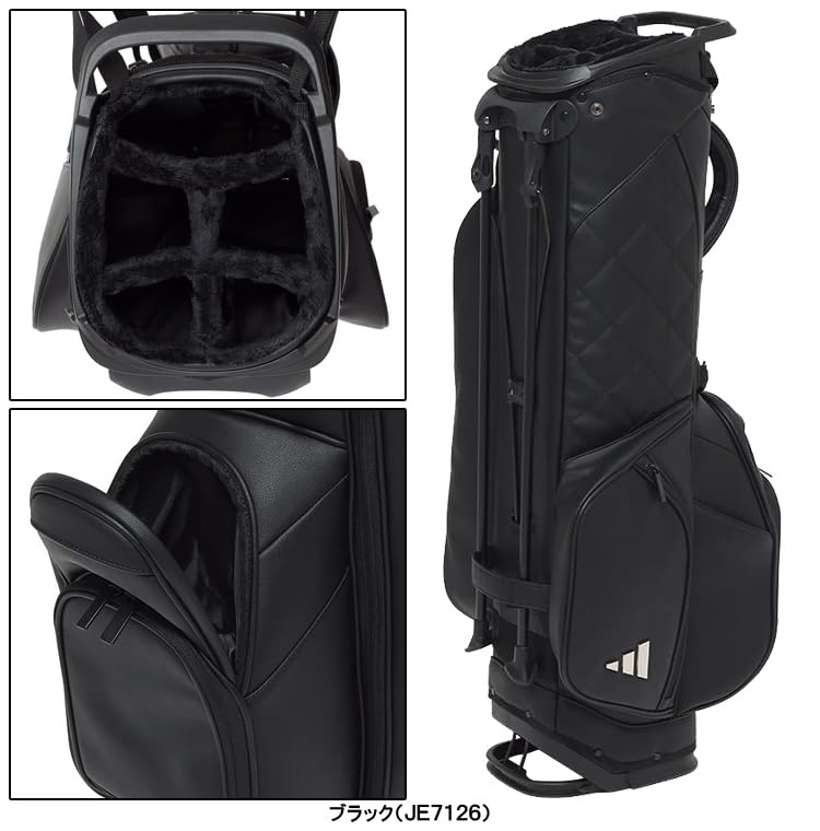 adidas キャディバッグ ブラック/グレー adidas アディダス キャディバッグ 黒 - メルカリ